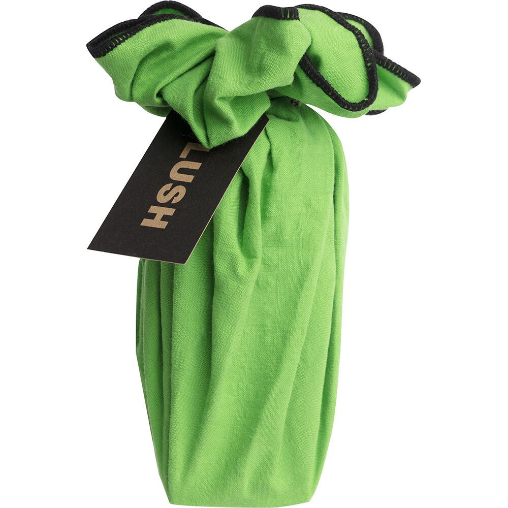 perfume knot wrap green web
